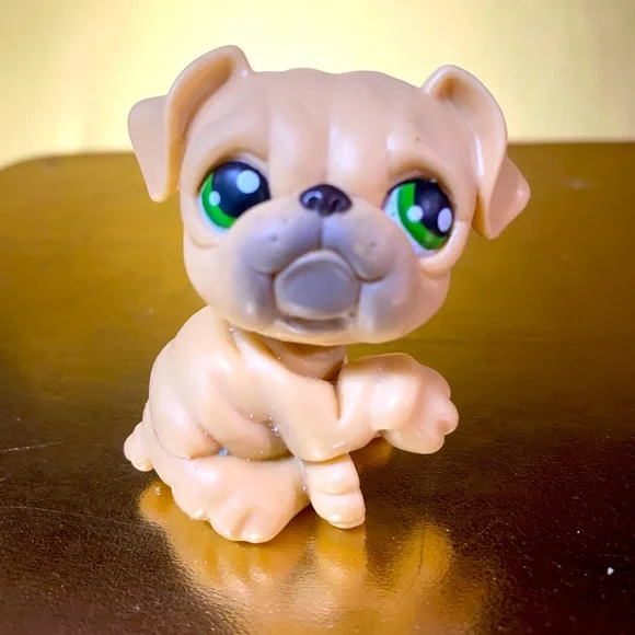 LITTLEST PET SHOP VINTAGE 2004 WRINKLY DOG WITH MOVABLE HEAD 2” - Picture 3 of 8